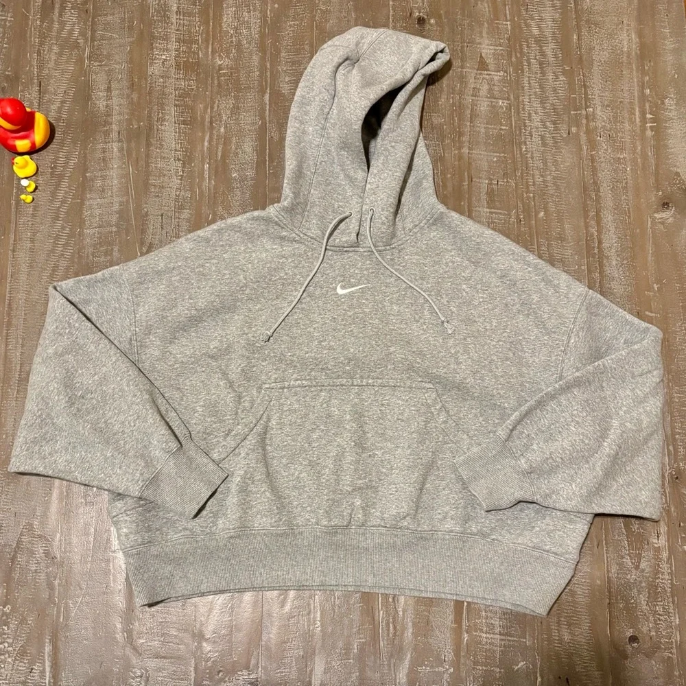 Nike Women’s Grey Soft Oversized Hoodie size Medium - Picture 3 of 10